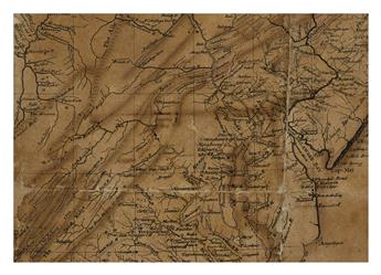 EVANS, LEWIS. A General Map of the Middle British Colonies, in America; viz Virginia, Mariland, Delaware Pensilvania,